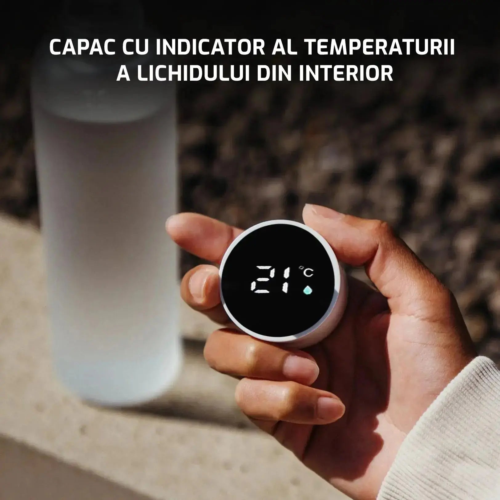 Termo con indicador de temperatura