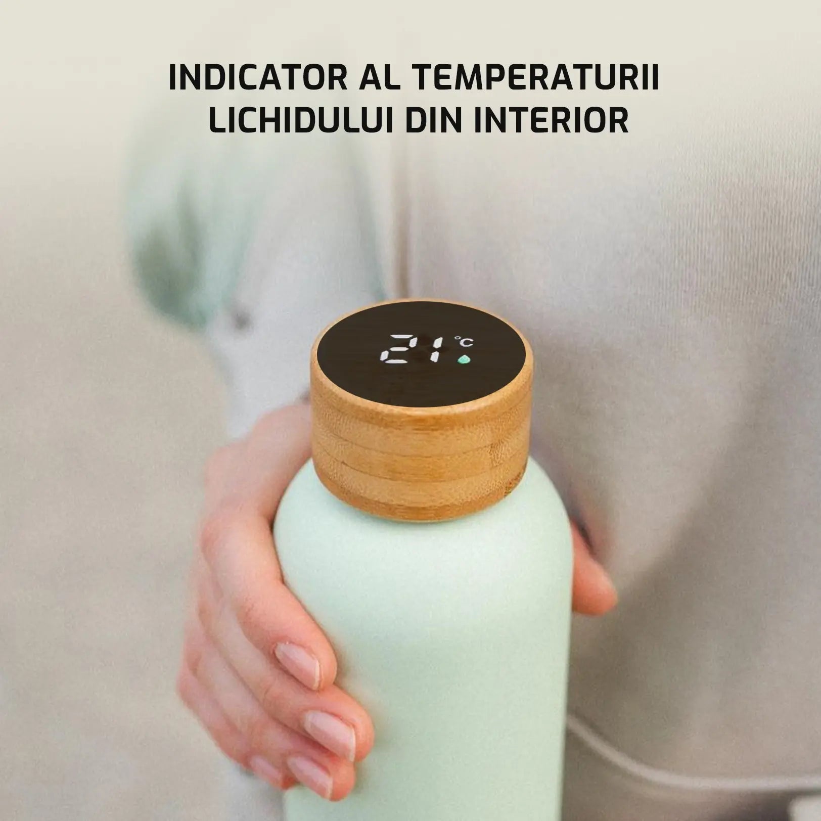 Termo con indicador de temperatura
