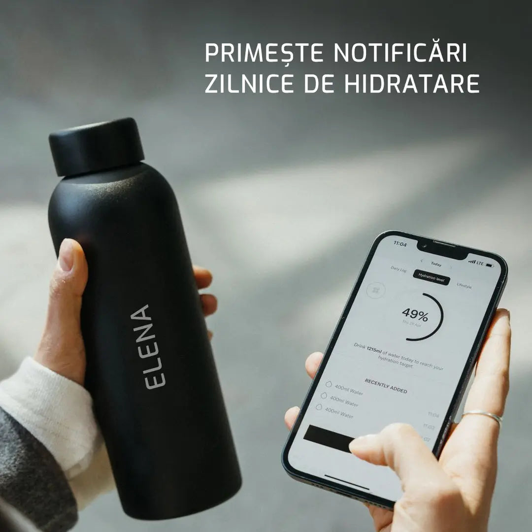 Thermoskanne mit Temperaturanzeige